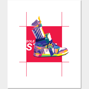 Agile Shoes Popart Posters and Art